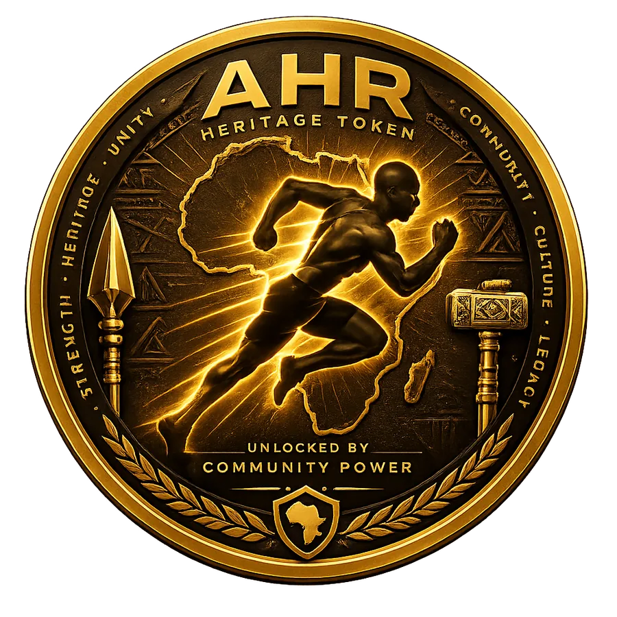 The official AHR Heritage Coin — a prestigious gold coin awarded through community support.