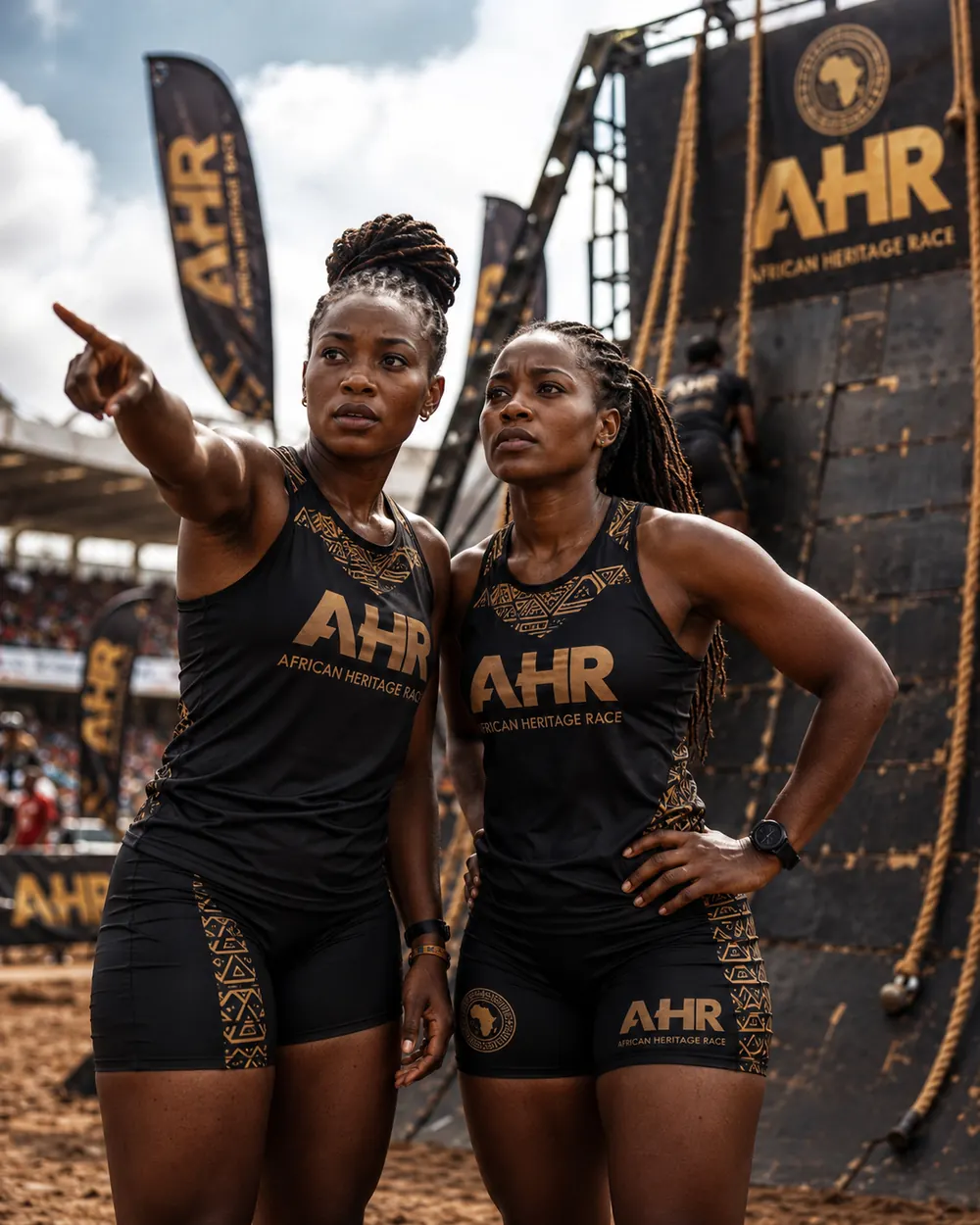 AHR athletes preparing — strategy and focus